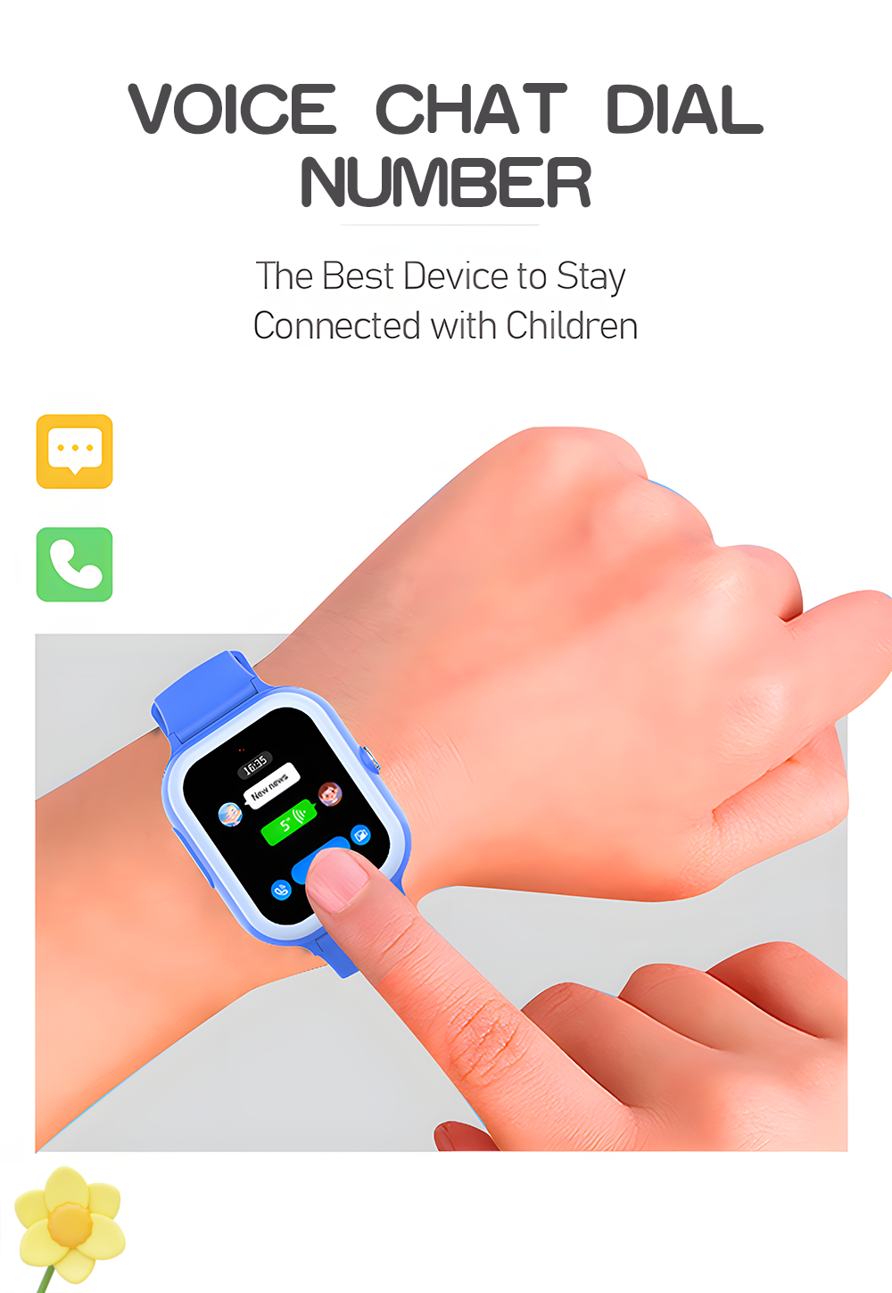 Vm01 Sos Phone Lbs Gps Positioning Kids 4g Camera Children Watch Sim ...