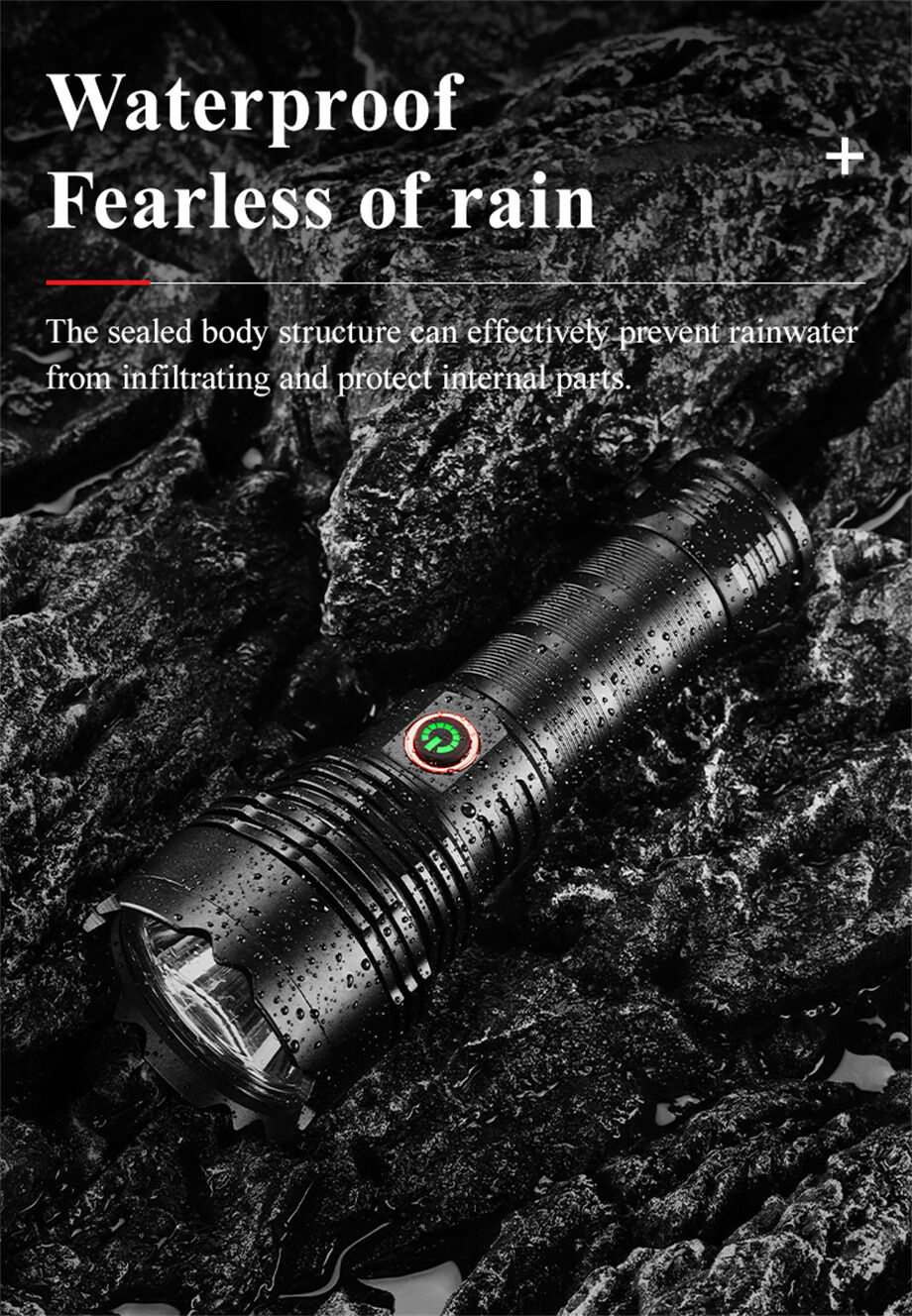 Fixed Led Flashlight Led Flashlight P70 Fixed-focus Powerful Lantern Type-c Rechargeable 5 ...
