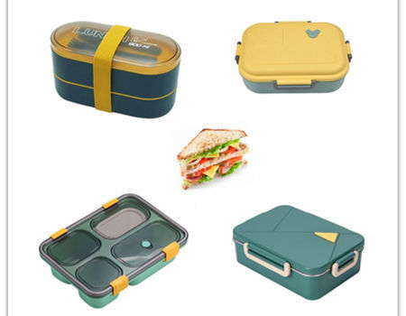 304 Stainless Steel Insulated Lunch Box Student Bento Compartments