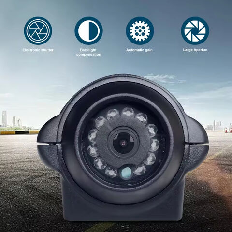 CareDive أو كاميرا رؤية ليلية للسيارة مقاومة للماء CCD كاميرا الرؤية الخلفية الأمامية نظام مراقبة لشاحنة الحافلة المركبة