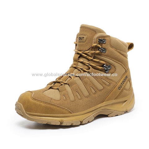Bottes militaires antidérapantes d'extérieur de haute qualité, bottes de jungle pour hommes, directement de l'usine