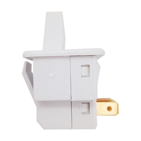 Interrupteur Bouton-poussoir Pour Porte De Réfrigérateur/congélateur - Gris, Dimensions 3.26x1.5x1.85 Cm