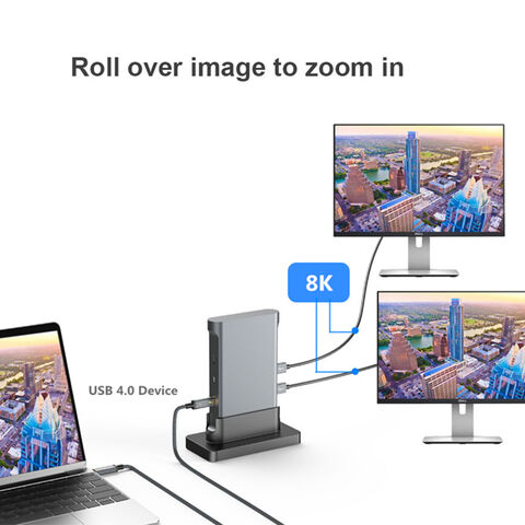 USB-IF-zertifiziertes USB4 40Gbps 240W 5A 8K Datenkabel für Thunderbolt 4/MacBook/Dockingstation/SSD