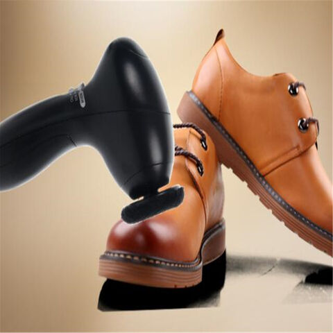 Polisseuse à chaussures électrique portable à piles - Outil de soin et de cirage du cuir