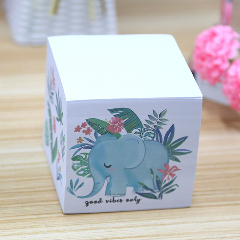 Wholesale Printed Around Memo Cube Sticky Note Cubes Sticky Adhesive ...