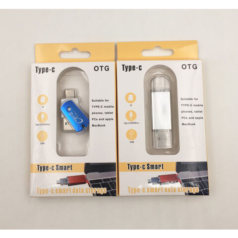 Lecteur de cartes 3 en 1 Multi TF OTG pour téléphones Android Type C et ordinateurs portables