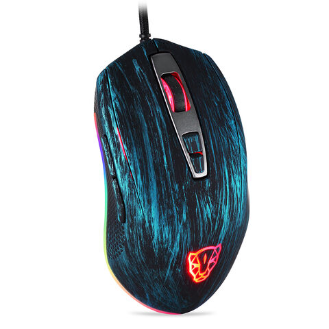 Motospeed V60 Ratón Gaming con Cable de 5000 DPI, 7 Botones, Periféricos para Ordenador