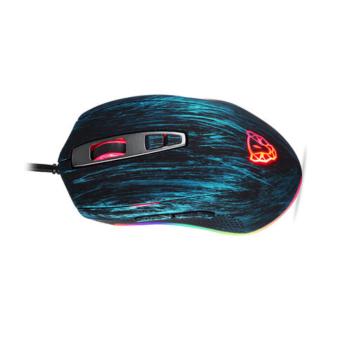 Motospeed V60 Ratón Gaming con Cable de 5000 DPI, 7 Botones, Periféricos para Ordenador