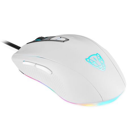 Motospeed V60 Ratón Gaming con Cable de 5000 DPI, 7 Botones, Periféricos para Ordenador