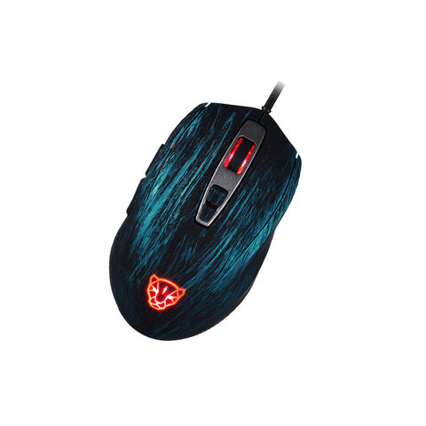 Motospeed V60 Ratón Gaming con Cable de 5000 DPI, 7 Botones, Periféricos para Ordenador