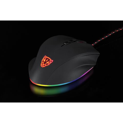 Motospeed V80 Neue Atmungs-LED Optische Kabelgebundene Gaming-Maus Professionelles Computerzubehör Hersteller