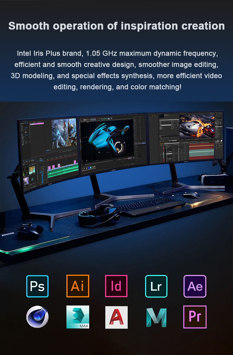 High Speed Mini Gaming Pc Intel I7-1060ng7,lpddr4 16gb Ram,1 Hdmi/dp 1 ...