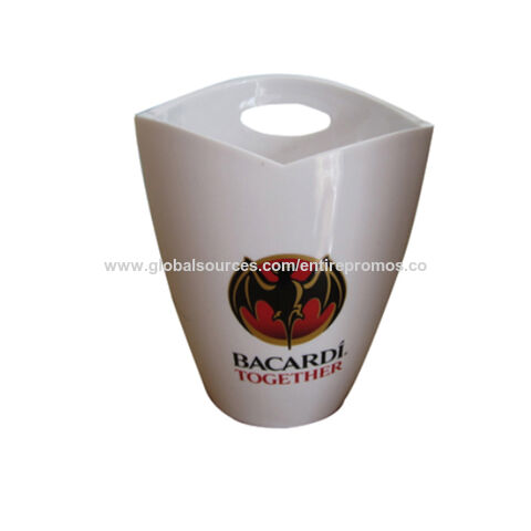 Cubo de Hielo de Plástico a Precio de Fábrica, Formas, Colores y Logotipos Personalizables