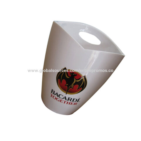 Cubo de Hielo de Plástico a Precio de Fábrica, Formas, Colores y Logotipos Personalizables