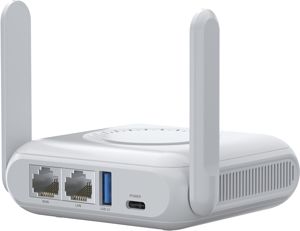 Oem/odm Pocket-sized Nano Ax3000 Wifi6 Gigabit Travel Router With Vpn ...