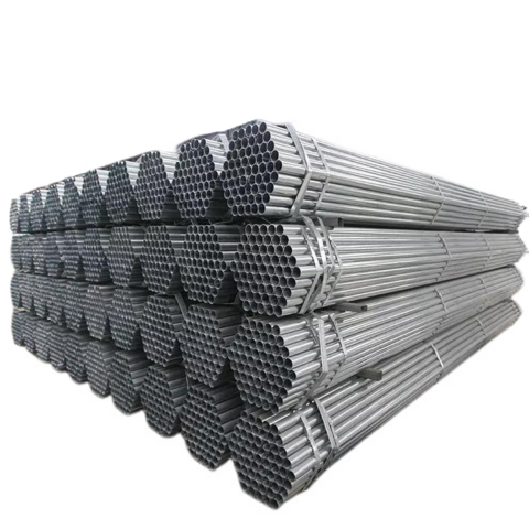 Tubo de acero galvanizado sin costura de alta calidad / Tubería de acero galvanizado