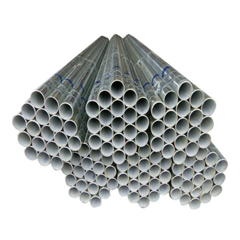 Tubo de acero galvanizado sin costura de alta calidad / Tubería de acero galvanizado