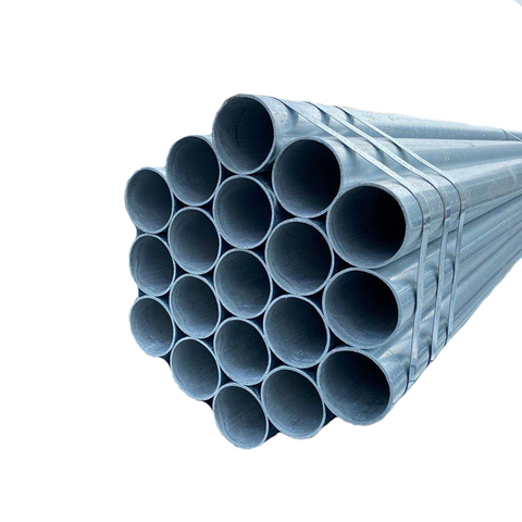 Tubo de acero galvanizado sin costura de alta calidad / Tubería de acero galvanizado