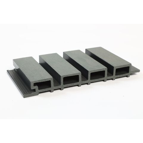 Outdoor partition wall board brick cladding fluted decorative exterior wpc wall panel