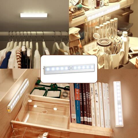 Lampe LED avec Détecteur pour Placards - Éclairage Intelligent pour Meubles