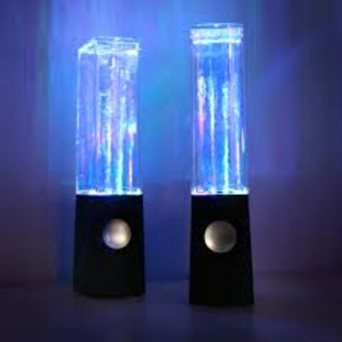 Lámpara de Lava con Altavoz Bluetooth - Iluminación Ambiental y Audio Inalámbrico para Negocios