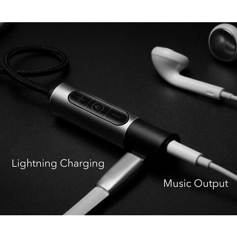 Adaptador Lightning a Audio, Diseñado para iPhone 7 y 7 Plus - Conector de audio para iPhone