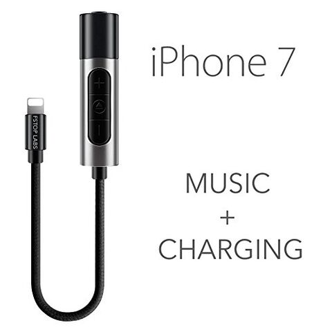 Adaptador Lightning a Audio, Diseñado para iPhone 7 y 7 Plus - Conector de audio para iPhone