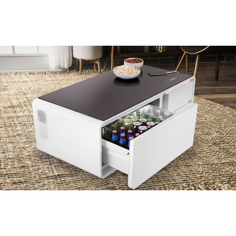 Mesa de Minibar Inteligente y Compacta para Hoteles y Oficinas - Soluciones Innovadoras para Espacios Reducidos