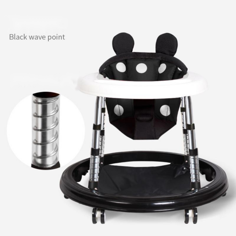 Trotteur Multifonctionnel Pliable 3 en 1 pour Bébé avec rotation à 360 degrés - Centre d'activités pour bébés en gros