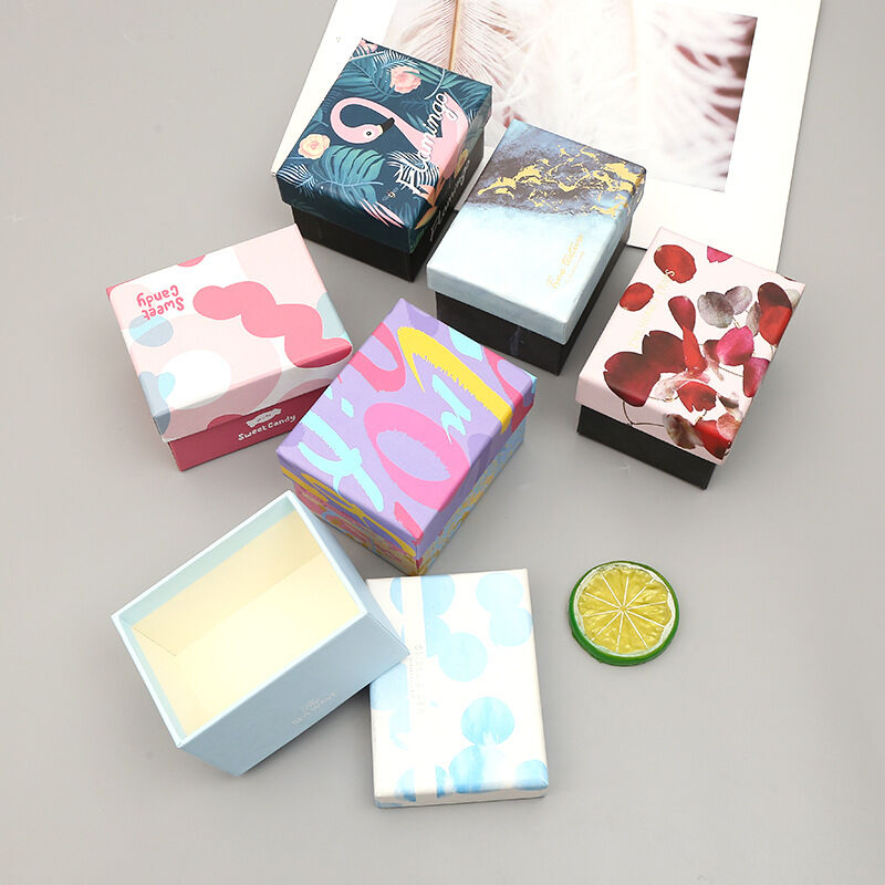 Cardboard Gift Box,exquisite Small Jewelry Paper Box,full Size Box Set ...