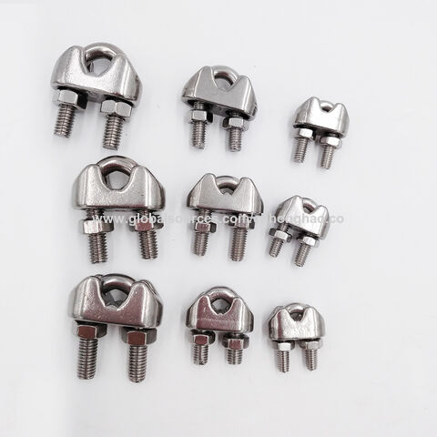 Chinese High Quality Din 741 Stainless Steel Galvanized Wire Rope Clamps, Wire  Rope Clip, Stainless Steel Wire Rope Clip, Din741 Cable Clamp - Buy China  Wholesale Stainless Steel Cable Clamps $1