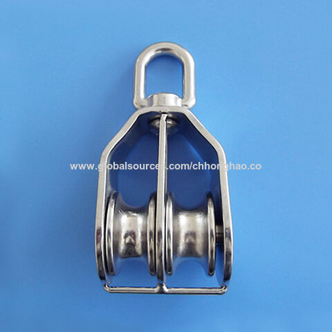 M20 Stainless Steel Cast Wire Roller Pulley Rope Pulley - China Marine  Fitting, Rigging Hardware