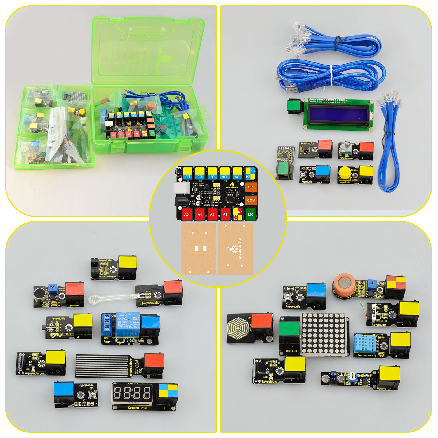 Easy Plug Ultimate Starter Kit For Arduino Stem Edu, Learning Kit ...