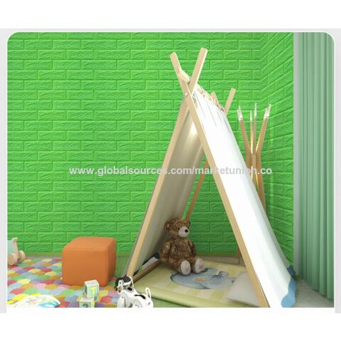 3D wall panels sticker Wall decoration wallpaper XPE foam self-adhesive brick pattern wallpaper Simple XPE foam