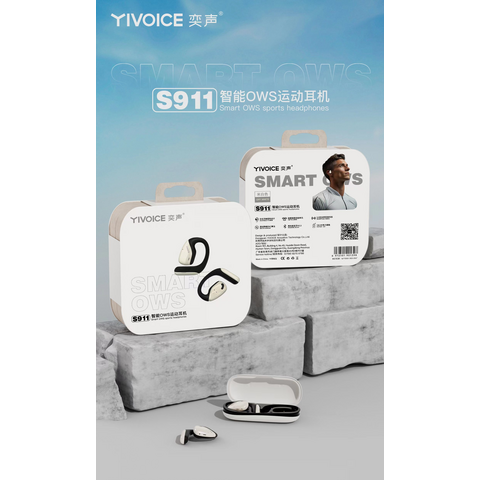 Auriculares Bluetooth Inalámbricos YIVOICE S911 para Música y Gaming