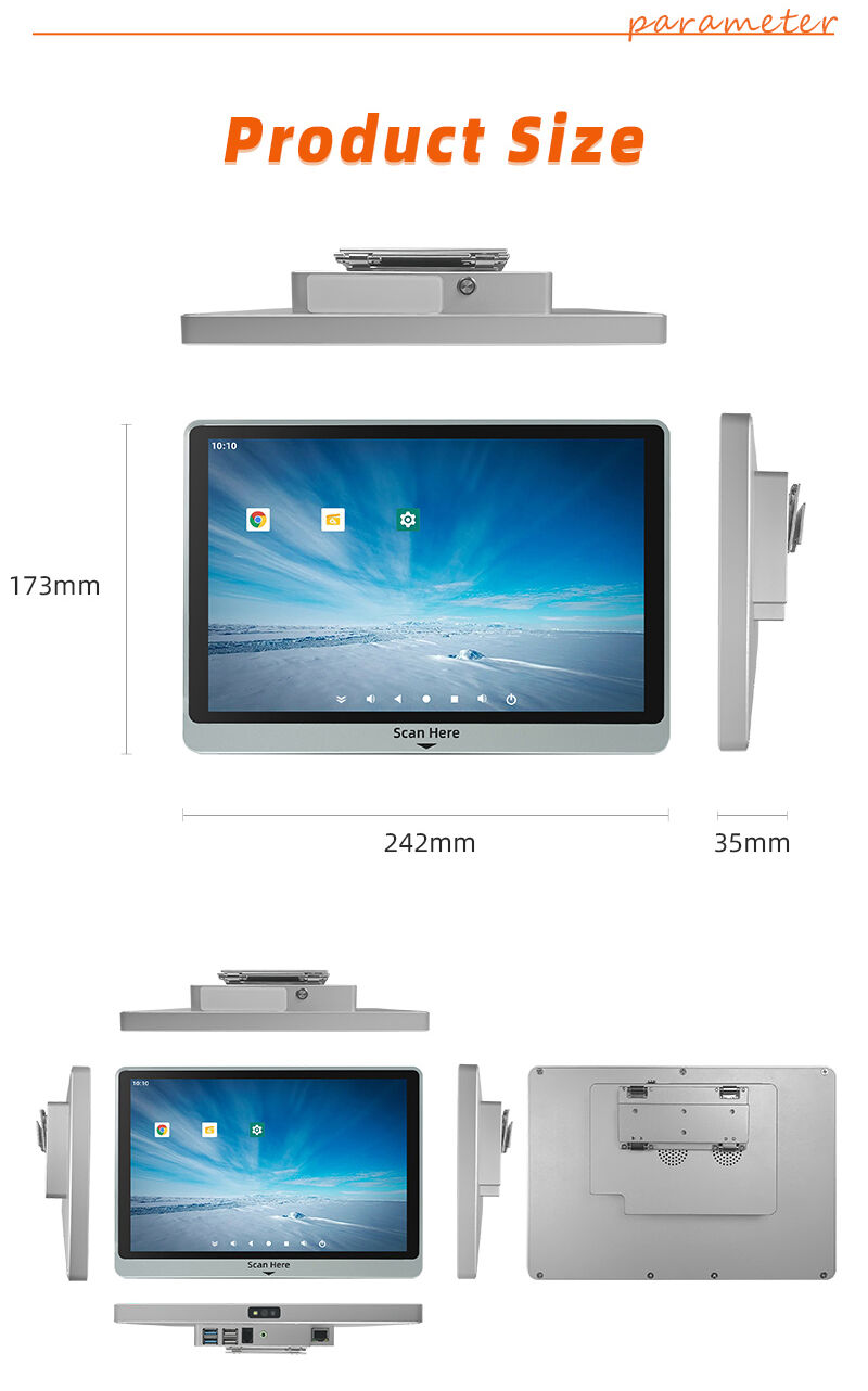 Windows Wide Application Touch Screen Barcode Scanner Self-service ...