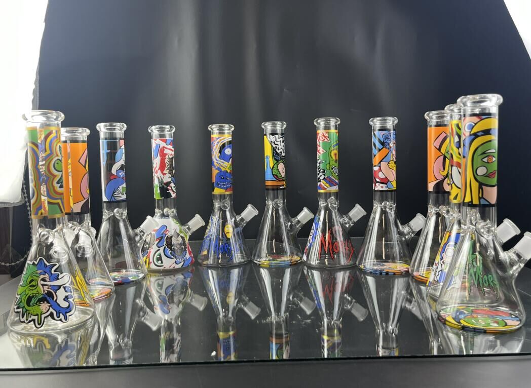 Medium Cheap New Making Glass Smoking Water Pipe With Inner Perc Glass