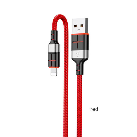 Cable de datos USB inteligente de carga rápida de 1,2 metros a precio de fábrica para teléfono