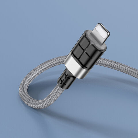 Cable de datos USB inteligente de carga rápida de 1,2 metros a precio de fábrica para teléfono