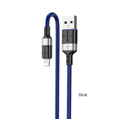 Cable de datos USB inteligente de carga rápida de 1,2 metros a precio de fábrica para teléfono