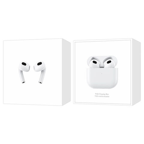 Fones de Ouvido Bluetooth Sem Fio Hifi Estéreo TWS, Clássicos, Elegantes e Simples, Preço de Fábrica no Atacado - Tipo Airpods