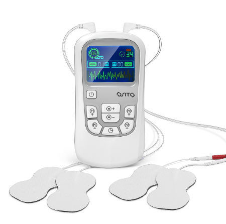 Tens Unit Device Muscle Stimulator Massager Set With Fat Burner Belt ...