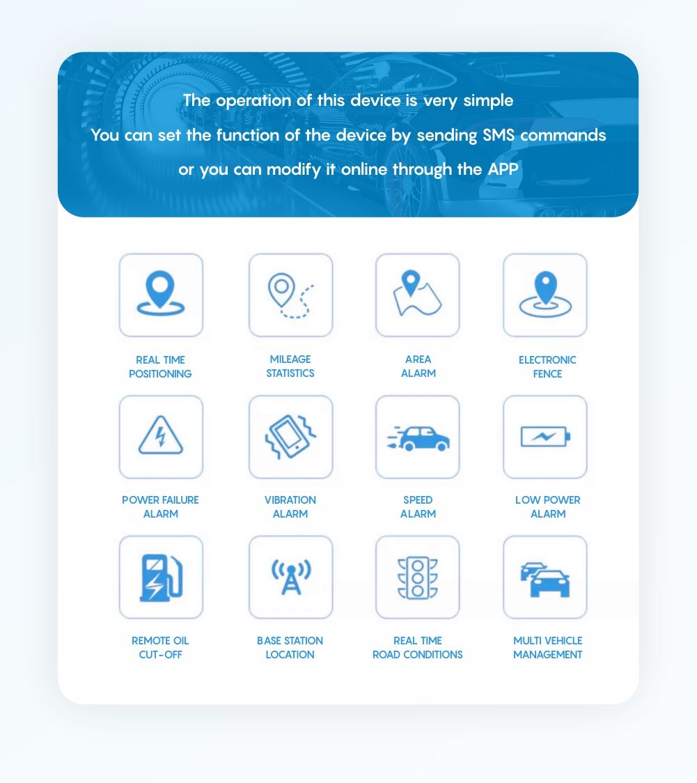 Supporting Sos Alarm Gps Tracker G909 Supporting Real Time Tracking ...