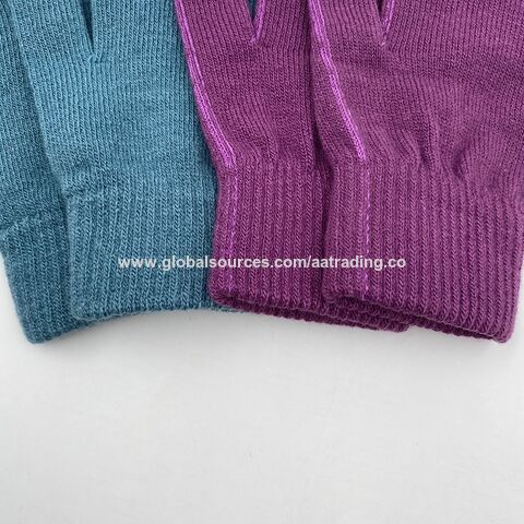 Hochwertige, schlichte Winter-Touchscreen-Handschuhe für Damen und Herren