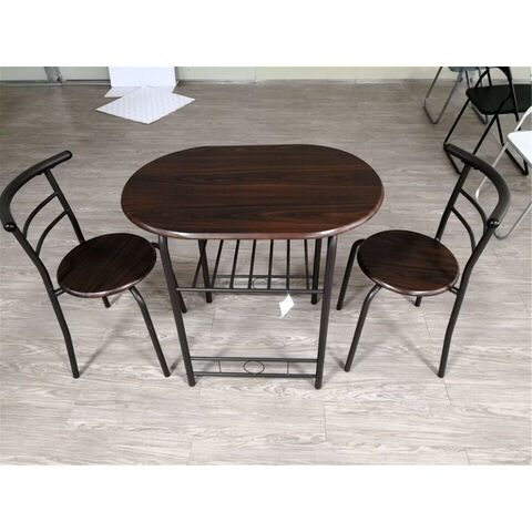 Conjunto de Mesa de Jantar Moderna Oval