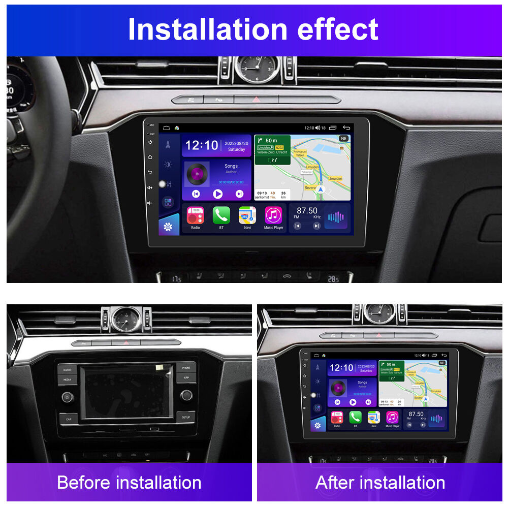 Podofo Android Car Stereo 6+128g 9 Inch 8 Core Carplay/android Auto Gps ...