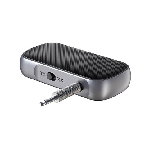 Kit Mains Libres Voiture Transmetteur et Récepteur Bluetooth Auxiliaire 2 en 1 Adaptateur Sans Fil Bt 5.4 Récepteur Émetteur Audio Bluetooth
