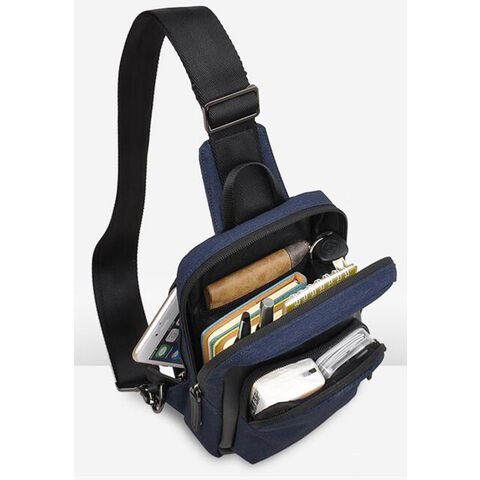Custom Men's Crossbody Sling Backpacks