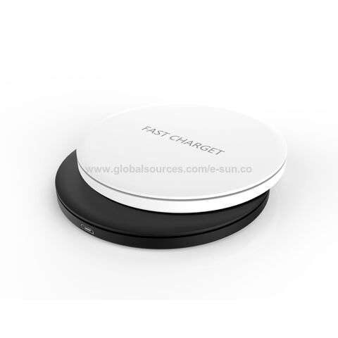 Chargeur sans fil Qi 10W de fabrication directe pour Samsung Galaxy S7 / S8 / S9