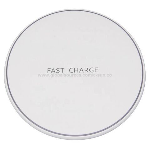 Chargeur sans fil Qi 10W de fabrication directe pour Samsung Galaxy S7 / S8 / S9